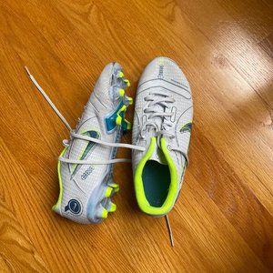 Nike Mercurial Vapor Academy Soccer Cleats in White, Blue, Green